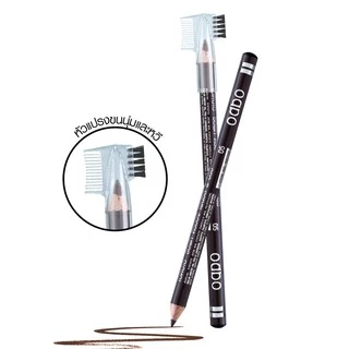 โอดีบีโอ ดินสอเขียนคิ้ว สีคมชัด 1.3g odbo Soft Drawing Pencil & Brush OD760