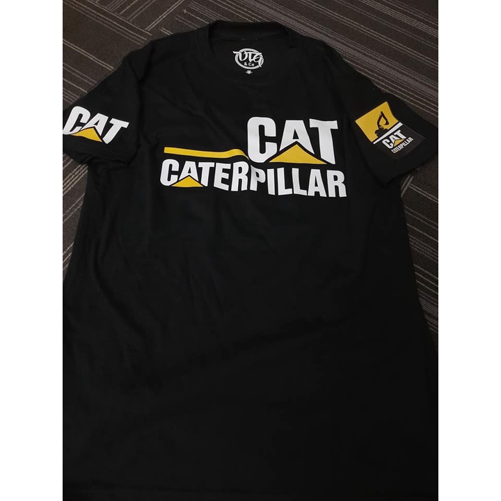 เสื้อยืด CAT-CATERPILLAR (ผ้าฝ้าย 100%)