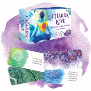 [ไพ่แท้]​ Chakra Love Mini Inspiration Cards ไพ่ออราเคิล ไพ่ยิปซี ทาโร่ ทาโรต์ flower petals tarot oracle card