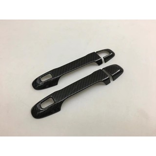 TOYOTA CHR ครอบที่จับประตูหน้า C-HR Carbon fiber
