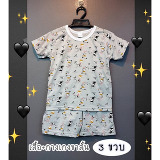 ชุดเซ็ต เสื้อและกางเกง (3ขวบ)