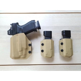 ซองแม็กกาซีน GLOCK GUNBANGKOK | IWB/OWB ปรับแต่งได้ แข็งแรง กระชับ พกมั่นใจ