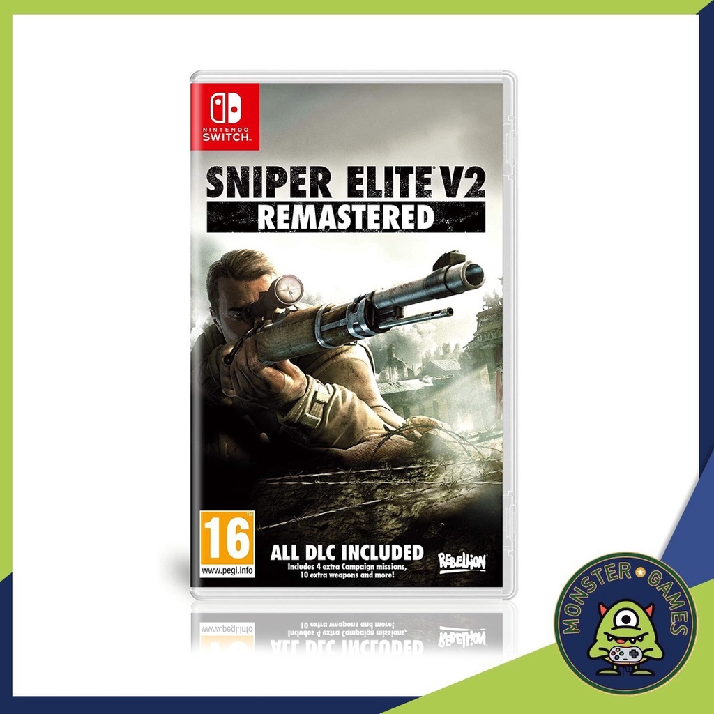 Sniper Elite V2 Remastered Nintendo Switch Game แผ่นแท้มือ1!!!!! (Sniper Elite V2 Switch)(Sniper Swi