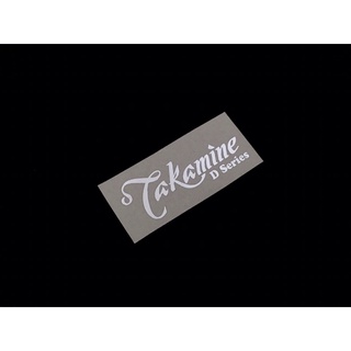 โลโก้หัวกีต้าร์ Takamine D-Series