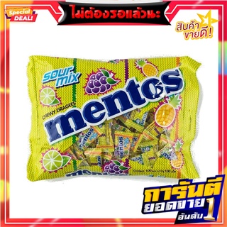 เมนทอส ซาวร์ มิกซ์ ลูกอมรสผลไม้ x 100 เม็ด Mentos Candy Sour Mix x 100 pcs