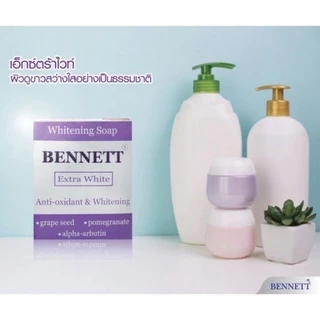 ♦️ของแท้·ส่งด่วน·ถูก♦️ DAYSE x BENNETT: Extra White Soap : เบนเนท สบู่ ไวท์เทนนิ่ง x 1 ชิ้น