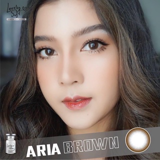 คอนแทคเลนส์ Lovelysoft รุ่น Aria Brown