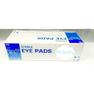 Eye Pads ผ้าปิดตา Sterile  ผ้าก๊อซปิดตา (sterile eye pad) 1 กล่อง บรรจุ 25 ชิ้น