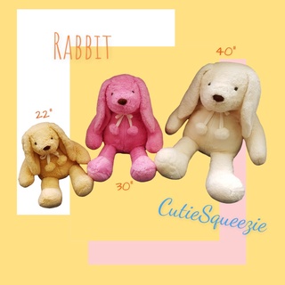 ตุ๊กตากระต่าย ผ้าแองโกล่า Stuffed Rabbit (Angola)