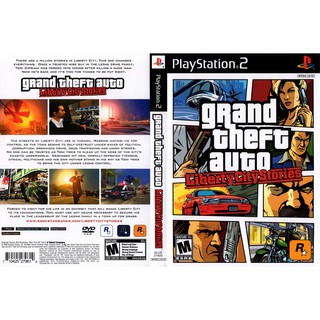 GRAND THEFT AUTO LIBERTY CITY STORIES [PS2 US : DVD5 1 Disc]