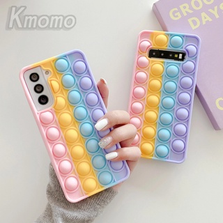 เคส-Samsung Galaxy A21s A01 A32 4G A21 A02 A11 A12 A20 A30 A32 5G Pop Push It Bubble|DSD