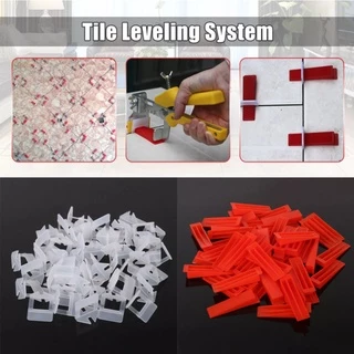 คีม + 100Pcs Clips + 100Pcs Wedges ระบบปรับระดับกระเบื้อง Leveling Spacer Au เซรามิกพื้นคีม Locator ใส่การติดตั้ง (SET)