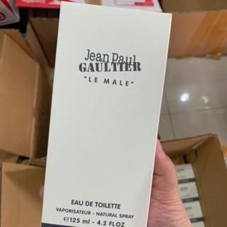 น้ำหอมแท้  Jean Paul Gaultier Le Male EDT 125 ml. เทสเตอร์ กล่องน้ำตาล / กล่องขาว