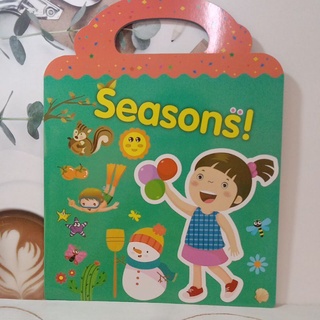 หนังสือสติ๊กเกอร์ Seasons ! (หนังสือมือหนึ่ง)