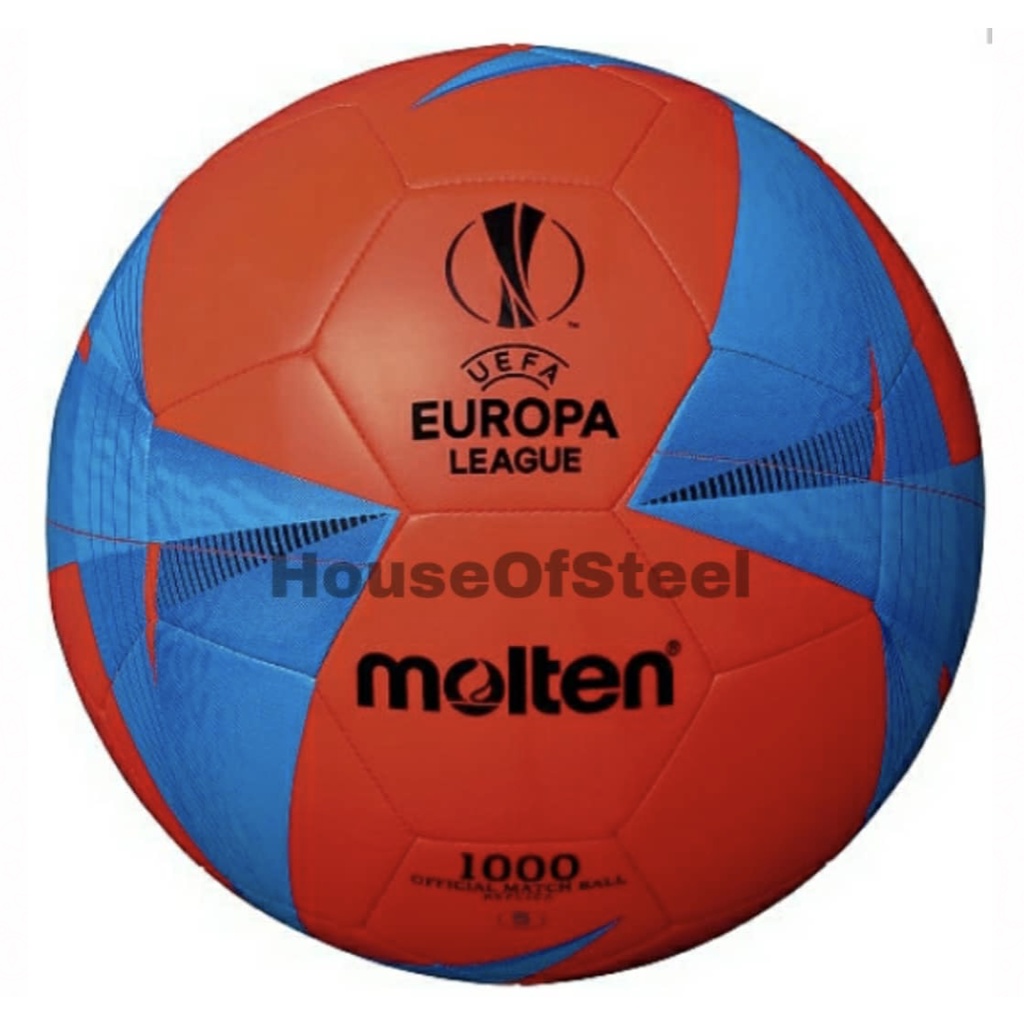 ลูกฟุตบอล Molten F5U1000-G0O Size5 (สีส้ม) / ลูกฟุตบอล Molten
