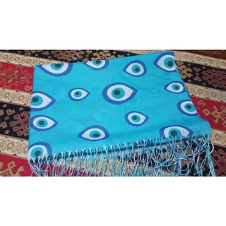 ผ้าพันคอ ผ้าคลุมไหล่ Evil Eye Scarf