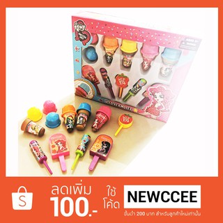 (ฉลอง 9.9 ลดเหลือ 75 บาท!!) เซ็ทไอศครีมโพนี่ 15 ชิ้นกล่องใหญ่ 21.5x26 ซม.(ลิขสิทธิ์แท้)