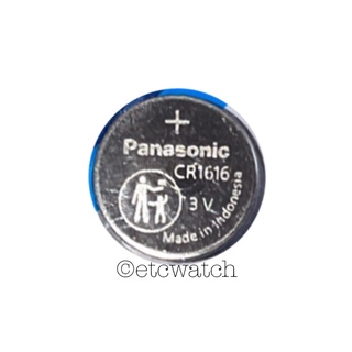 พร้อมส่ง&gt; ถ่านกระดุม Panasonic CR1616 1 ก้อน แท้ 100%