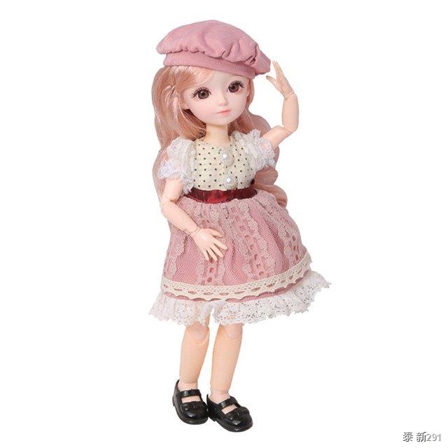 12 Inch 23 Movable Joints BJD Doll 31cm 1//6 Makeup Dress Up Cute Dolls AN