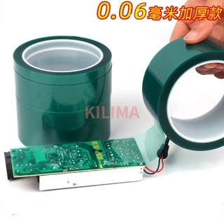 เทป PET สีเขียว ทนความร้อน 33 เมตร ทนอุณหภูมิสูง 33 เมตร สําหรับบัดกรี PCB