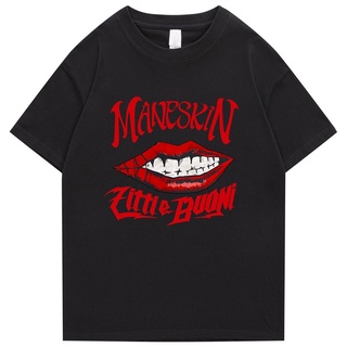 💙DRG💙Maneskin Print Spring Summer Holiday Street Graffiti Style Men/Women Casual T-shirt Novelty Street HIP HOP Style