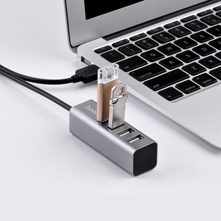 Hoco HB1 USB Hub สำหรับเพิ่มช่องเสียบ USB ให้กับคอมพิวเตอร์ของคุณถึง 4 ช่อง