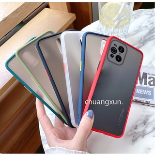 In Stock เคสโทรศัพท OPPO Find X3 Pro A94 A54 A74 4G 5G Matte Skin Feel Durable Phone Case เคส Shockproof Protective Hard Back Cover