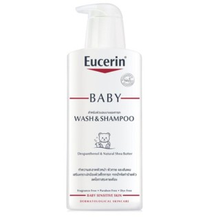 Eucerin Baby Wash&amp;Shampoo 400ml