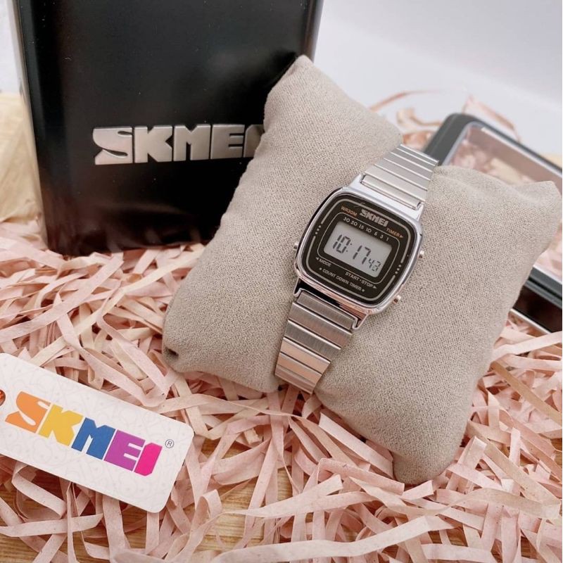 Skmei watch (เอสเคมี่) รุ่น1252 📌เลื่อนจิ๋ว 🇹🇭ส่งจากไทย รับประกัน 1ปี สินค้าพร้อมกล่องแบรนด์แท้