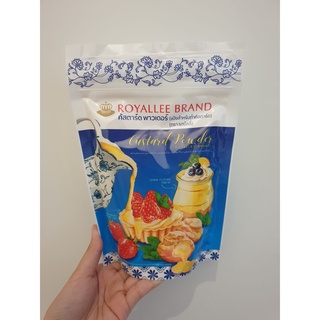 พร้อมส่ง !! รอยัลลี่ แป้งสำหรับทำคัสตาร์ด 300 กรัม แบบถุงซิป Royal Custard Powder 300 g.