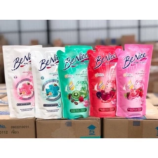 (แพ็ค 2 ถุง) BeNice บีไนซ์ ชนิดถุงเติมขนาด 400 มล ครีมอาบน้ำกระชับผิว