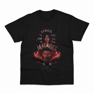 เสื้อยืด พิมพ์ลายภาพยนตร์ Doctor Strange Multiverse of Madmess Wanda Scarlet Witch Marvel สไตล์วินเทจSize S-5XL