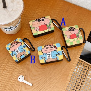 เคสซิลิโคน Airpods Pro Airpods 2 Creative Cute Cartoon เครยอนชินจัง Crayon Shin Chan Silicone Case