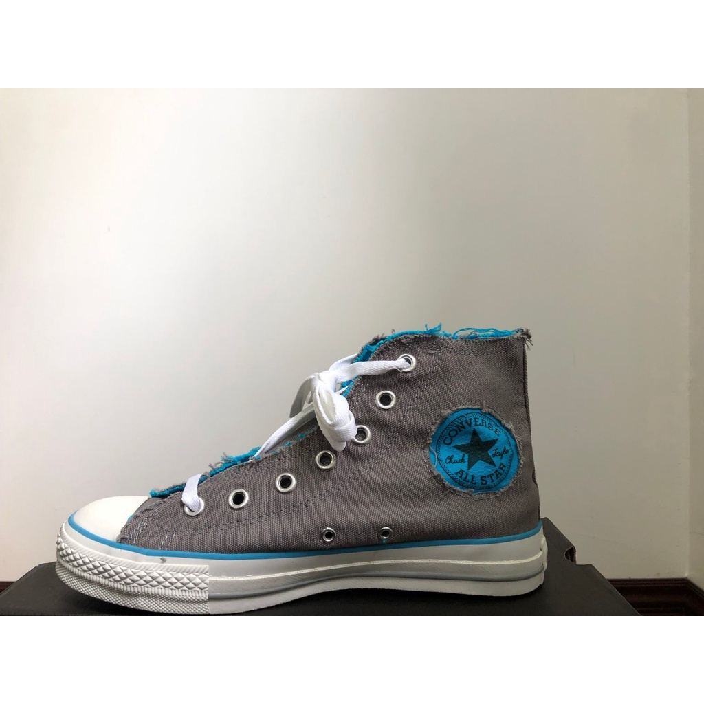 รองเท้า Converse all star รุ่น Converse94:11-110FJ MGB สีเทา/ฟ้า งานแท้100% โปรโมชั่นลดราคา 30%