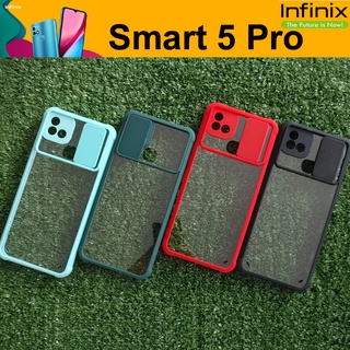 เคส ปกป้องกล้อง (ฝาหลังใส)  คละสี สำหรับ Infinix Smart 5 PRO