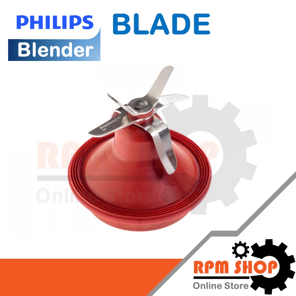 BLADE ใบมีดเครื่องปั่นอะไหล่แท้Philips สำหรับเครื่องปั่นรุ่นHR3663และHR3652 (996510076842)