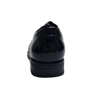 IQ STYLE รองเท้าคัทชูผู้ชายผูกเชือก (หนังแก้ว) รหัส135