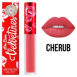 Lime Crime Velvetines Cherub (peachy rose pink)