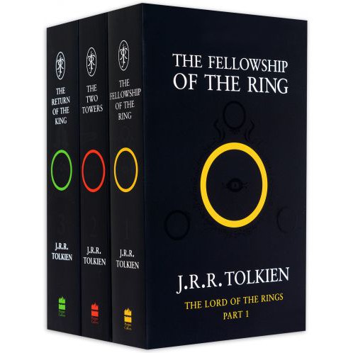 The Lord of the Rings (3 Book set), หนังสือภาษาอังกฤษTolkien, J. R. R., Used; Good Book Lord of the Rings