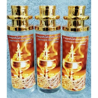 น้ำหอมกลิ่น​ กำยาน+ไม้กฤษณา+ดอกไม้สด 35ML (น้ำหอมห้องพระ​ น้ำหอมบูชาเทพ)35ML