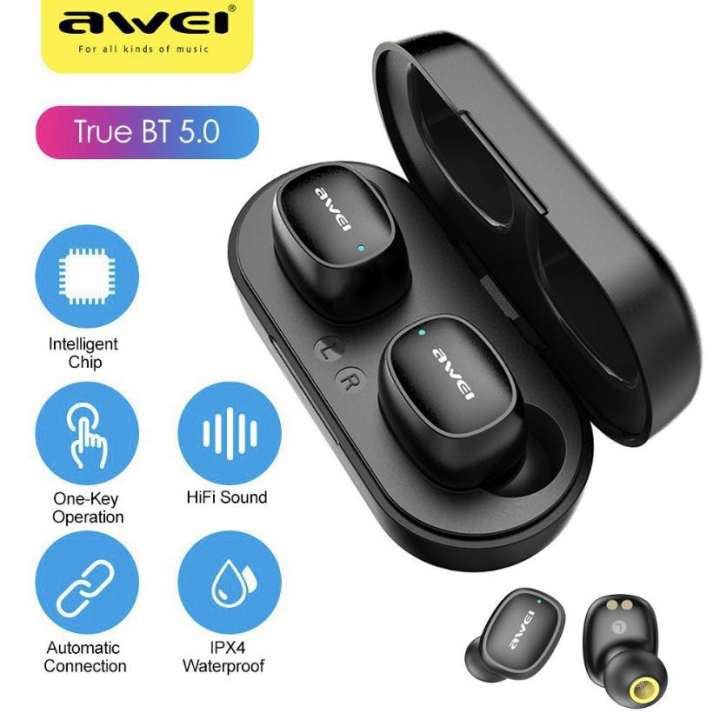 AWEI หูฟังบลูทูธ True Wireless Earbuds Awei T13