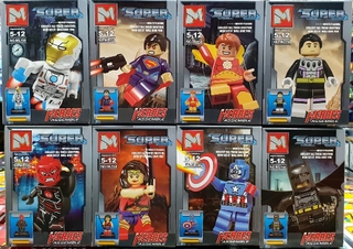 CHAMAA เลโก้จีนชุด Heroes Assemble  ML158  เลโก้ ตัวต่อ ฮีโร่ 8 แบบ เสริมพัฒนาการ  จีน