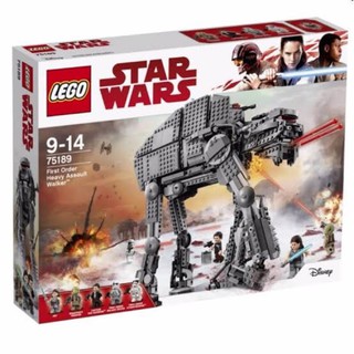 lego starwar 75189  First Order Heavy Assault Walker™ มีภาพถ่ายสินค้าจริง