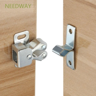 Needway บัฟเฟอร์ปิดประตูเฟอร์นิเจอร์พร้อมสกรูแม่เหล็ก 2 ชิ้นสําหรับตู้เสื้อผ้าตู้เสื้อผ้า