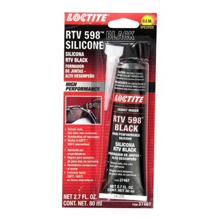 LOCTITE [ราคาส่ง] กาวทาประเก็นสีดำ, สีแดง, สีขาว ขนาด 80ml. / RTV598, SI596, SI594