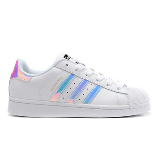 Adidas Super Star White Halogram