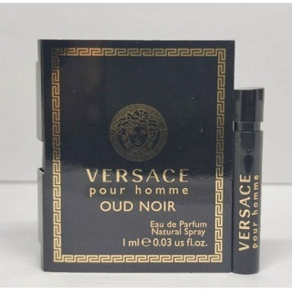 Vial 🌈 VERSACE 💢 Pour Homme Oud Noir EDP 1ml น้ำหอมชนิดพกพา ไวออลแท้💯