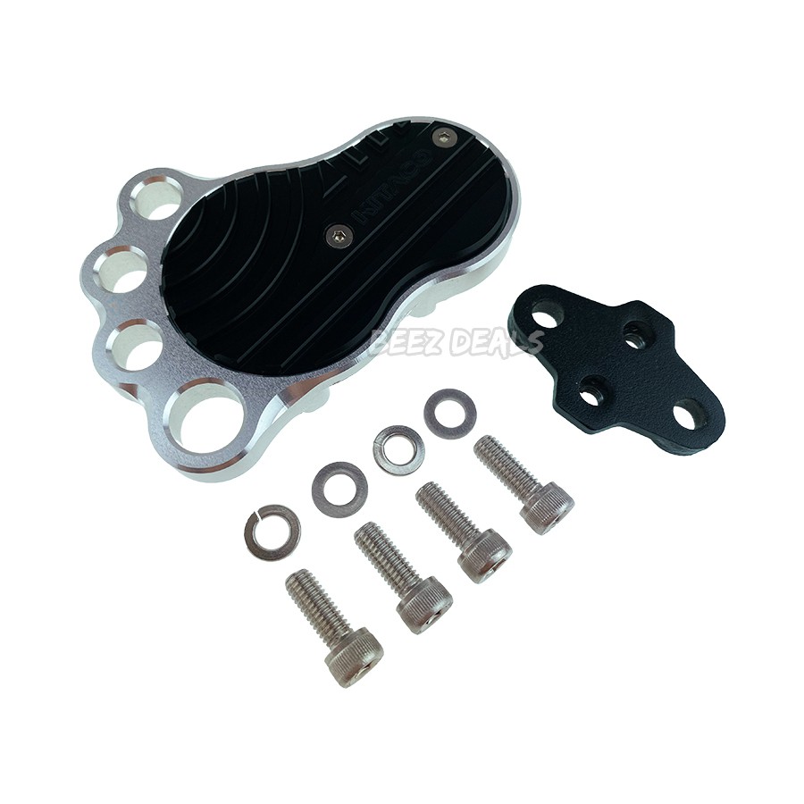 KITACO แป้นเบรค (เงินดำ) Honda Monkey 125 Dax 125