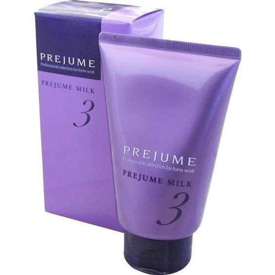 Milbon Prejume Milk 3. 110 g. ( สำหรับผมดัดเย็น )