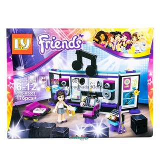 ProudNada Toys ของเล่นเด็กชุดตัวต่อเลโก้ FRIEND 176 PCS NO.M3001